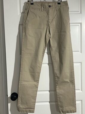 American Eagle Outfitters Men's Tan Straight Chinos